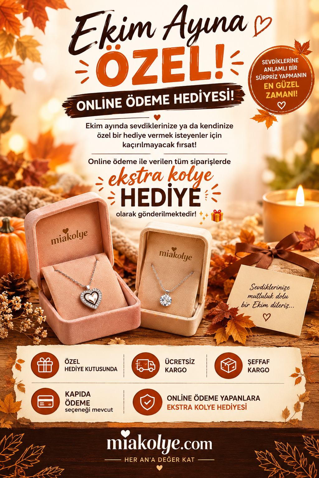 Ekim Ayına Özel Hediye