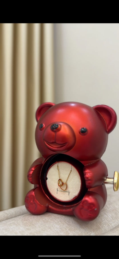 SEVİMLİ AYICIK GÜL KUTUSU