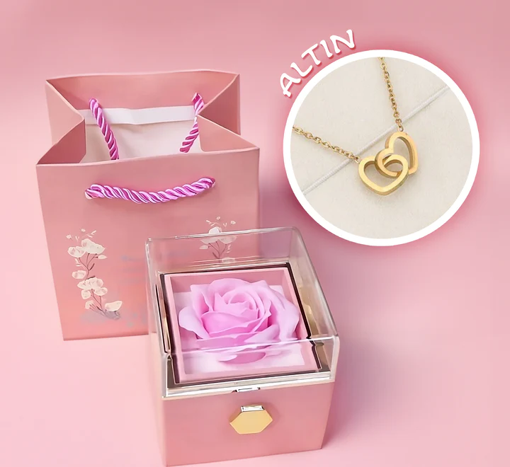 Mia Kolye™ SONSUZ GÜL KUTUSU