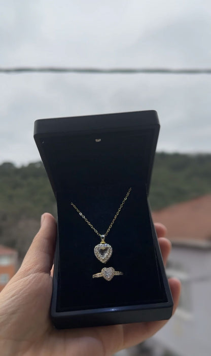 AŞK KOLYESİ + CİDDİ İLİŞKİ YÜZÜĞÜ