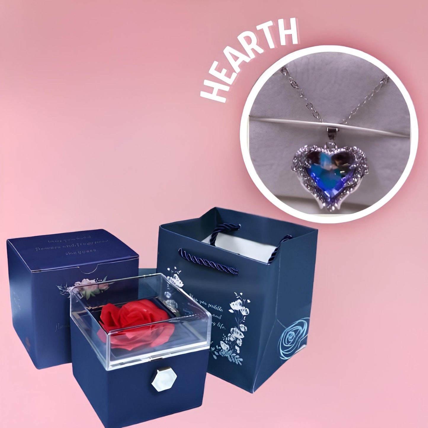 Mia Kolye™ SONSUZ GÜL KUTUSU