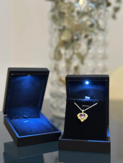 14 Ayar Altın Kaplama Hearts Kolye