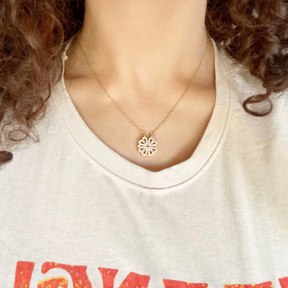 ''Kızıma'' Yonca Kolye